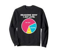 Reasons Why I'm Late My Cat Traffic Me Feline Owner Sweatshirt
