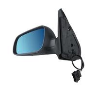 Reaview Mirror Assembly For Bora For Golf IV For MK4 1J 1997-2004 Left Hand Side Rearview Wing Door Mirror Assembly Electric Primer Grey Side Rearview Mirror Assembly
