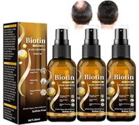 Re'Awaken Hair & Beard Serum Spray, Biotin Hair Growth Booster Serum, Ginger Hair Growth Serum,Hair Growth Essence Spray for Women & Men (3pcs)