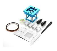 Reballing Station, BGA Reballing Station Solder Rework Kit Soldering Station+Stencils+Balls Kit