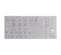 Reballing Stencil Kit for, Solder Stencil for IC Repair, 3-Piece for Tin Plate Set Compatible with, for Huawei, for HTC, MTK Series