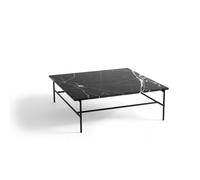 Rebar Coffee Table Large Black Marble