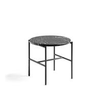Rebar Side Table Ø45 Black Marble
