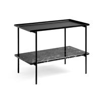 Rebar Side Table L45 Black Marble