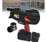 Rebar Tie Gun - Cordless Bundling Machine with 4500mAh Battery and 4 X 360 Ft Wire Coils for Construction, Highways, Tunnels, and Bridges