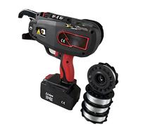 Rebar Tie Tool, Automatic Rebar Tie Gun, With 2PCS 5000mah Batteries, 4 * 328ft Wire Coils, For 0.16"-1.77", The Knot Can Be Tied in Just 0.8 S