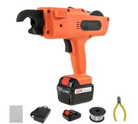 Rebar Tier, 1500Mah Rechargeable Electric Rebars Tying Machine Tool, 12 V Automatic 8-34 Mm Rebar Tier Tying Binding Machine Wire