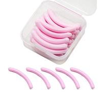 REBECASKYENS 26 Piece Pink Eyelash Curler Pads, Silicone Curler Replacement Pads for Universal Eyelash Curler