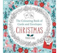 Rebecca Jones National Trust: The Colouring Book of Cards & Envelopes - Christmas Paperback Rebecca Jones Multicolor