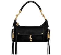 Rebecca Minkoff M.a.b Shoulder Bag, 20th Anniversary Edition Women's Leather Handbag, Black, M, M.a.b Shoulder Bag, 20th Anniversary Edition Women's Leather Handbag