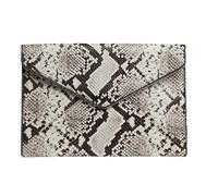 Rebecca Minkoff Women's Leo Clutch, Natural Snake, One Size
