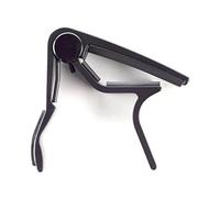 Rebecca Online Guitar Capo for Guitars, Ukulele, Banjo, Mandolin, Bass （with Guitar Picks） (Black)