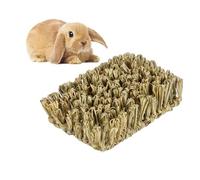 Rebecca online Natural Straw Woven Mat for Rabbit, Guinea Pig, Chinchilla, Squirrel, Grass Chew Bed