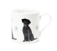 Rebecca Pitcher China Mug Black Labrador