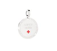 Rebecca Silver Super Hero Charm - Silver