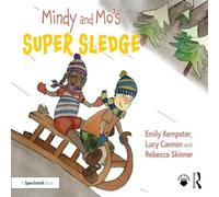Rebecca Skinner Mindy & Mo's Super Sledge Paperback Book in White Rebecca Skinner White