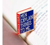 REBECCA SOLNIT PIN BADGE