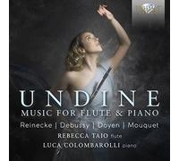 REBECCA TAIO/LUCA CO - UNDINE MUSIC FOR FLUTE PIAN - CD - C4z