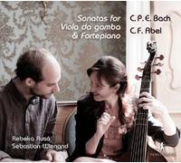Rebeka Rusó; Sebastian Wienand - Carl Philipp Emanuel Bach/Carl Friedrich Abel - Sonatas for Viola & Fortepiano