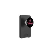 Rebekah the Queen/Pink Crown for Women Called Rebekah PopSockets PopWallet for MagSafe