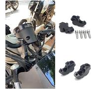 Rebel 1100 Accessories, Motorcycle Handlebar Riser for CMX 1100 2021-2025, Up Backs Moves Bracket Kit, Handle Bar Mount Clamp Adapter (Black)