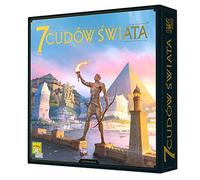 Rebel 7 Wonders of the World (Polish Edition 2020) | Board Game | Family Game | Age 10+ | 3-7 Players | Playing Time 30 Minutes