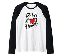 Rebel at Heart Raglan Baseball Tee