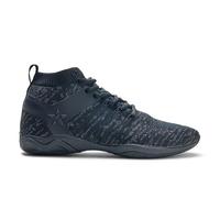 Rebel Athletic Girls' Revolution Cheer Shoe Cheerleading Shoe, Blackout, 2 Big Kid