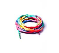 Rebel Athletic Women Rebel Shoelaces in Rainbow, Ocean Tides, Small