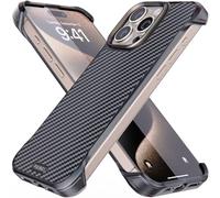 REBEL Case for iPhone 15 Pro Max [Flex Series] Exposed Sides for Comfort, Aramid Fiber, Strong MagSafe Compatible, Shockproof, Metal Lens, Protective Frameless Design, 6.7 Inch Phone 2023 (Flex)