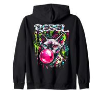 Rebel cat Sphynx Zip Hoodie