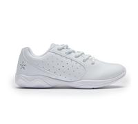 Rebel Cheerleading Shoe, Women's Cheer Shoe, White, 9 UK