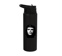 Rebel Cuban Shirt Guerrilla Revolution Che Guevara Stainless Steel Insulated Water Bottle
