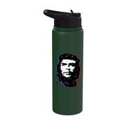 Rebel Cuban Shirt Guerrilla Revolution Che Guevara Stainless Steel Insulated Water Bottle