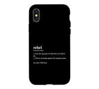Rebel Defiant Dissent Voice Case for iPhone X/XS