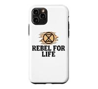 Rebel For Life Extinction Rebellion Hourglass Climate Case for iPhone 11 Pro