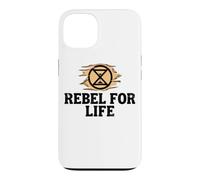 Rebel For Life Extinction Rebellion Hourglass Climate Case for iPhone 13