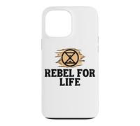 Rebel For Life Extinction Rebellion Hourglass Climate Case for iPhone 13 Pro Max