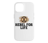 Rebel For Life Extinction Rebellion Hourglass Climate Case for iPhone 14
