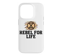 Rebel For Life Extinction Rebellion Hourglass Climate Case for iPhone 14 Pro
