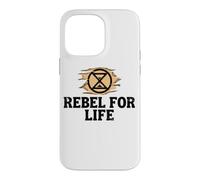 Rebel For Life Extinction Rebellion Hourglass Climate Case for iPhone 14 Pro Max