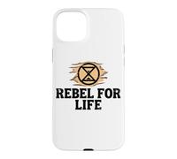 Rebel For Life Extinction Rebellion Hourglass Climate Case for iPhone 15 Plus