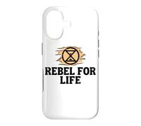 Rebel For Life Extinction Rebellion Hourglass Climate Case for iPhone 17