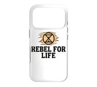 Rebel For Life Extinction Rebellion Hourglass Climate Case for iPhone 17 Pro