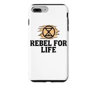 Rebel For Life Extinction Rebellion Hourglass Climate Case for iPhone 7 Plus/8 Plus
