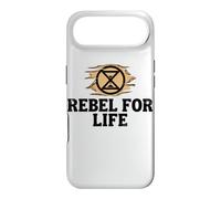 Rebel For Life Extinction Rebellion Hourglass Climate Case for iPhone Air