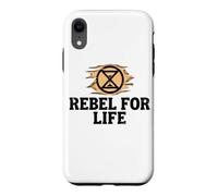 Rebel For Life Extinction Rebellion Hourglass Climate Case for iPhone XR