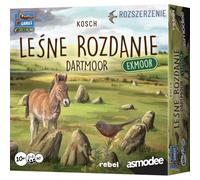 Rebel Forest Gift: Dartmoor - Exmoor | Game Additive | 2-5 Players | From 10 Years | Poland Edition