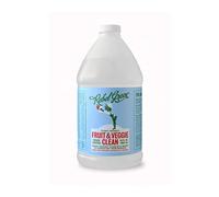 Rebel Green Fruit & Veggie Wash - Natural Produce Wash - Plant-Based Vegetable Wash Spray - Fruit and Vegetable Wash with No Aftertaste - Sustainable Food Wash - (Half Gallon Refill Bottle)