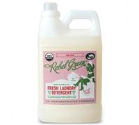 Rebel Green USDA Organic HE Liquid Fresh Laundry Detergent - Natural & Hypoallergenic Laundry Soap, Pink Lilac - 64 Loads